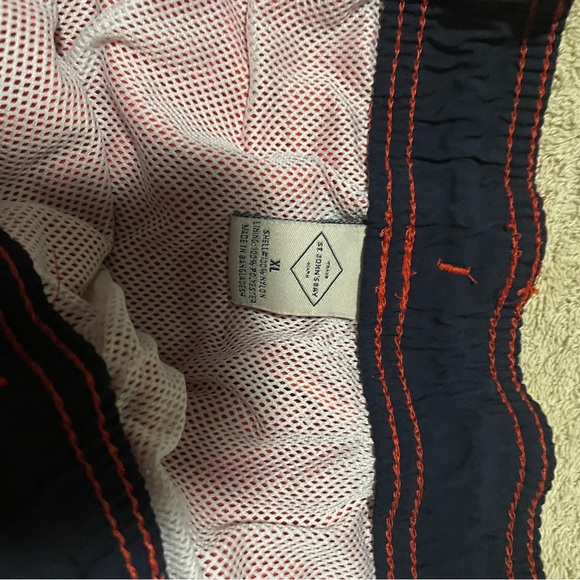 St John’s bay orange swim trunks.  XL. - Picture 2 of 3